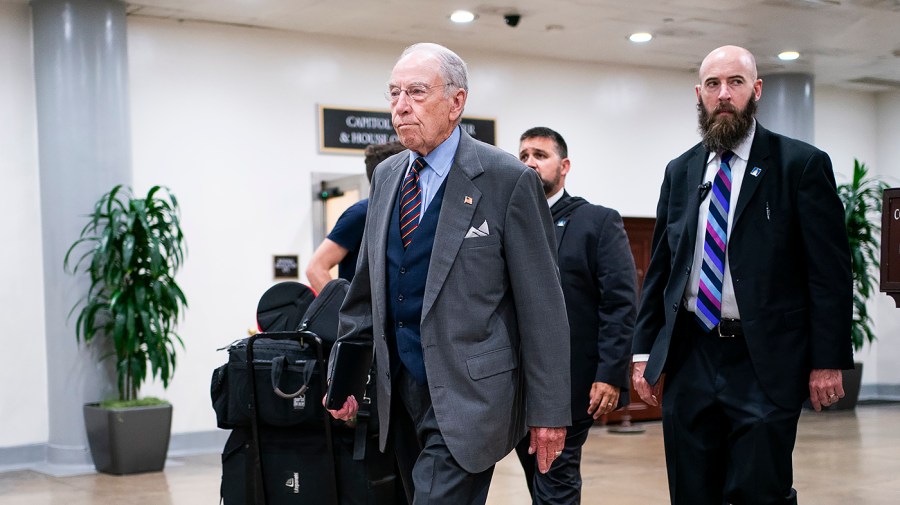 Grassley expresses that he felt 'hurt' and 'let down' by Trump’s criticisms