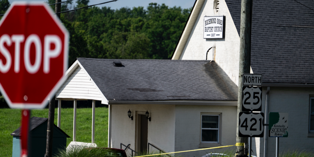 Gunman allegedly enters church, makes shocking statement before killing a woman and her daughter, injuring the pastor.