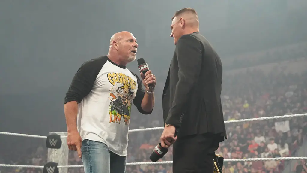 Gunther talks about the upcoming match with Goldberg