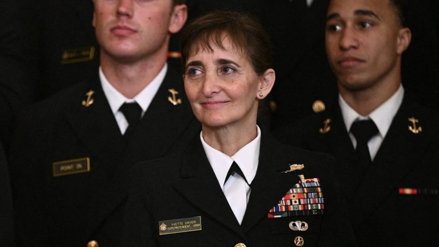 Hegseth reassigns first female Naval Academy head