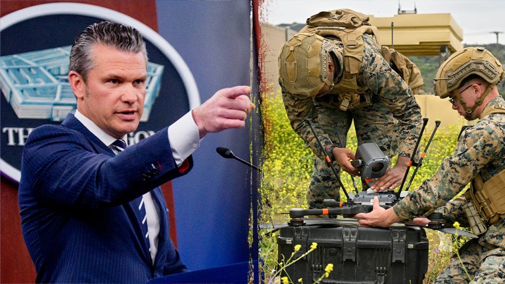 Hegseth instructs Pentagon to accelerate drone delivery to stay ahead of Russia and China