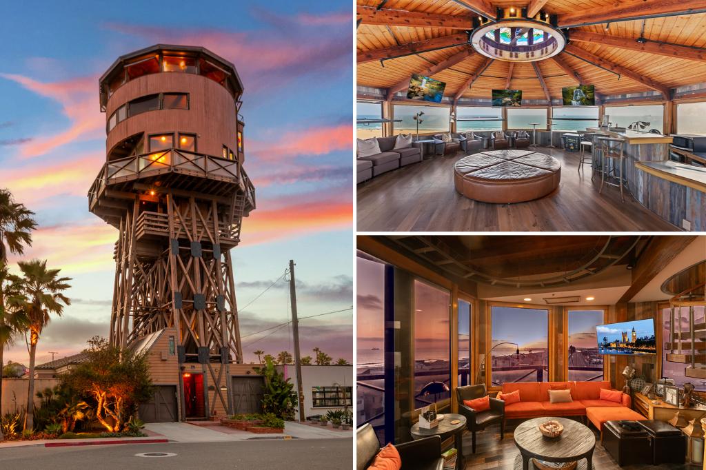 Historic Water Tower House in California listed for $5.5M