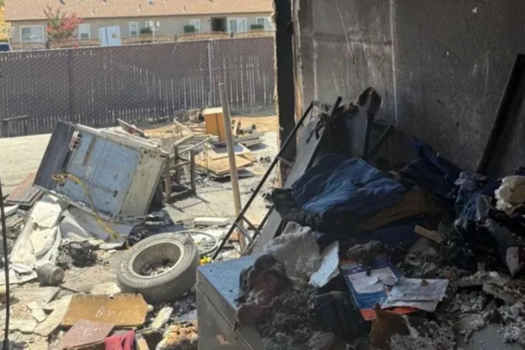 Homeowner claims squatters set fire to house with family inside