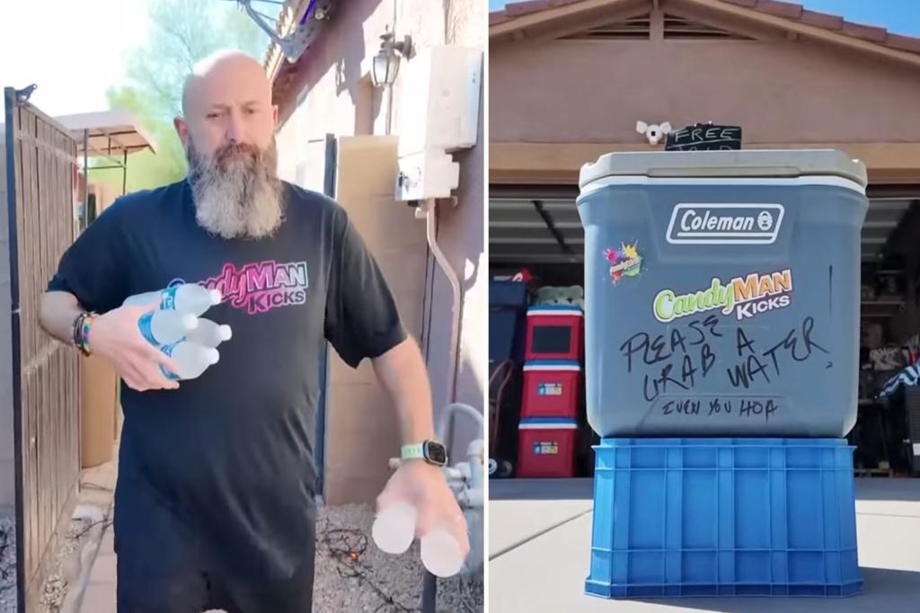 Homeowner penalized for giving away free water is now raising $50,000 for a legal fight with the homeowners association.