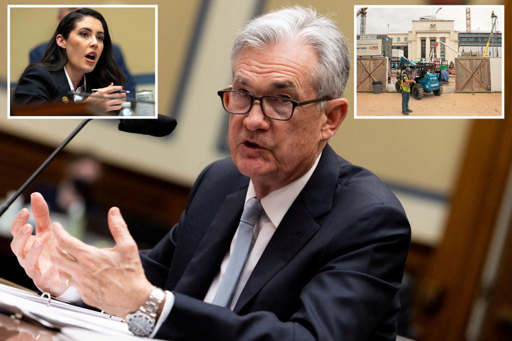 House Republican reports Fed chairman Jerome Powell to the Justice Department for possible perjury charges