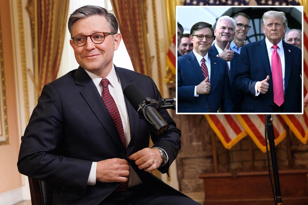 House Speaker Mike Johnson says he is not planning to run for president