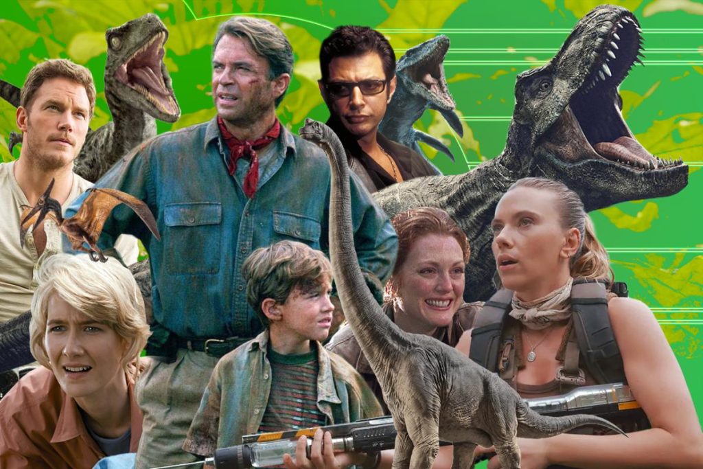 How many 'Jurassic Park' films exist and where can you watch them?