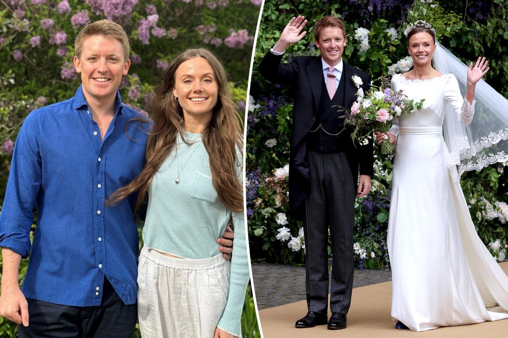 Hugh Grosvenor, godson of King Charles, and his wife celebrate the arrival of their first child with a special name.