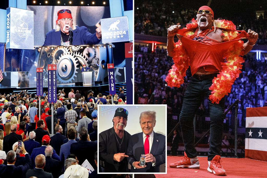 Hulk Hogan emerged as one of Trump's main backers at RNC 2024 after leaving the Democrats due to a minor insult.