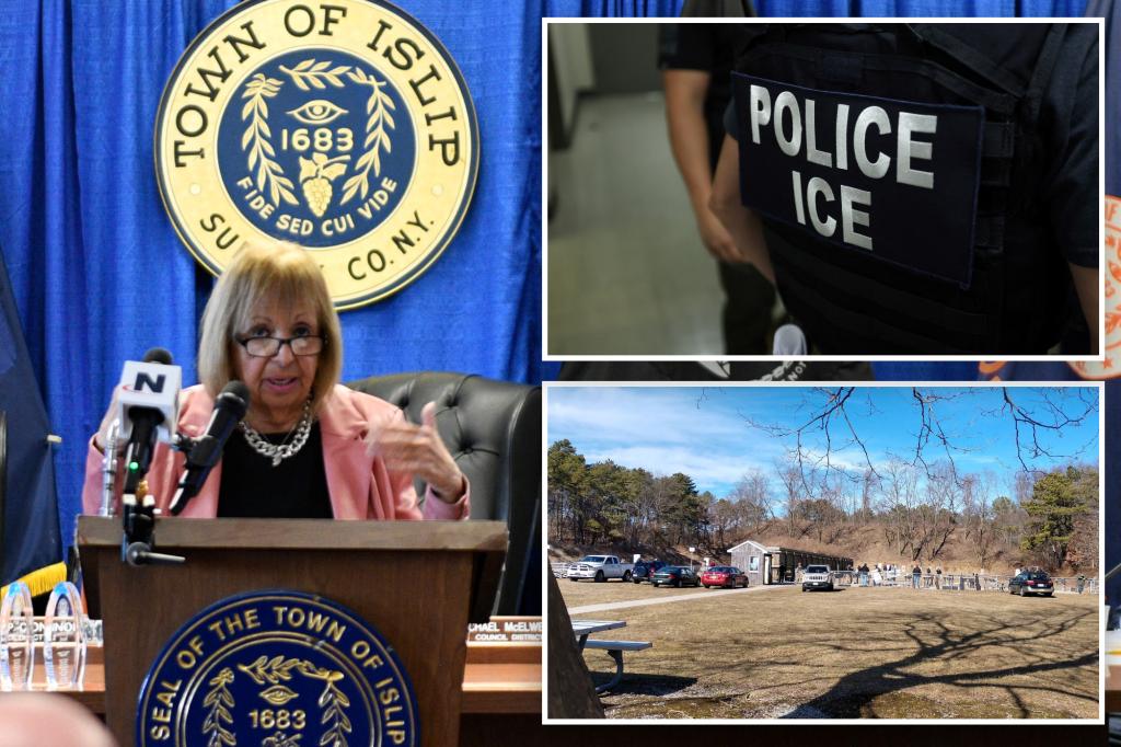 ICE agents training at a gun range in Suffolk under a disputed contract with a Long Island town: 'Dehumanizing'