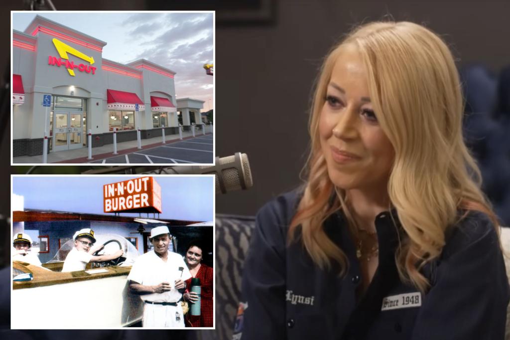 In-N-Out heiress Lynsi Snyder shares her plans to relocate her family from California as the company grows towards the east.
