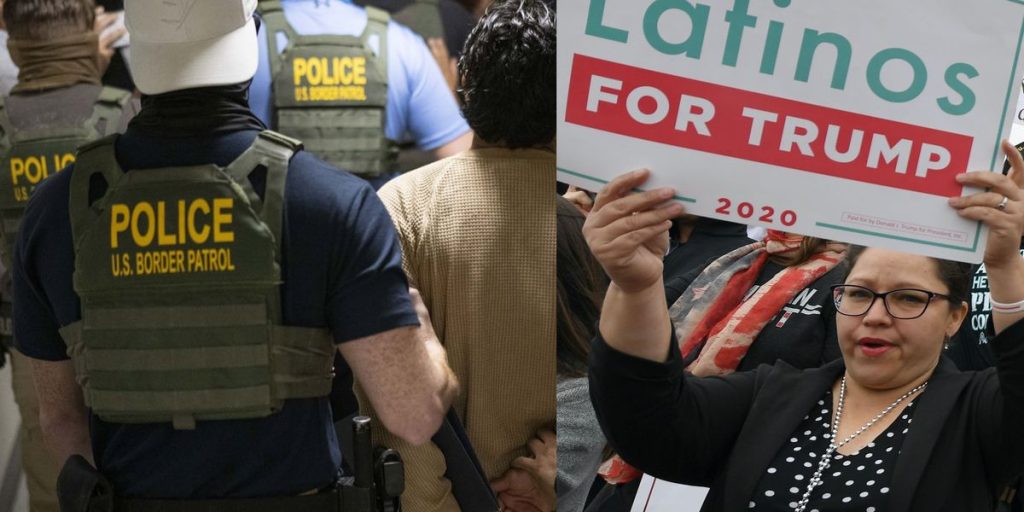 Increased support among Hispanic voters for Trump's deportations despite media influence, according to a poll