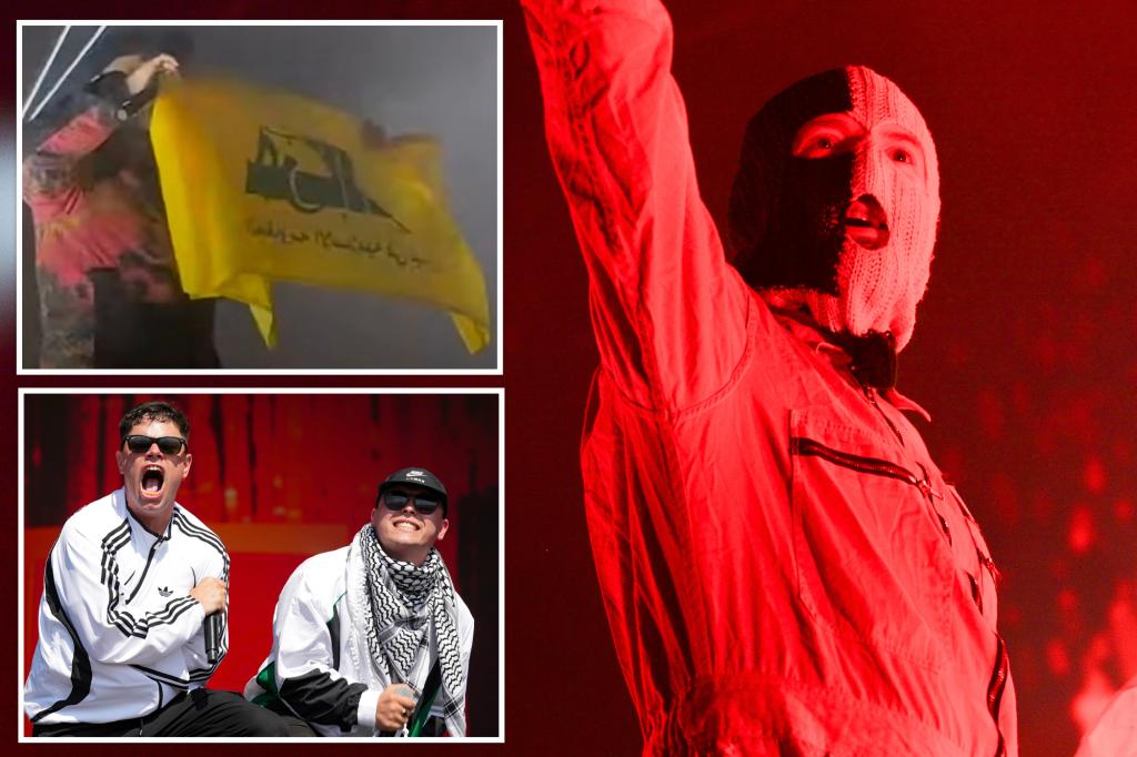 Irish band Kneecap, known for their support of Hamas, to perform two sold-out rooftop concerts in NYC