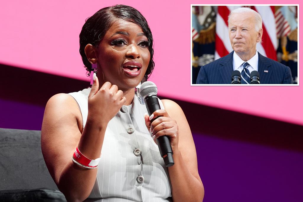 Jasmine Crockett states she has 'never worried' about Biden's mental condition