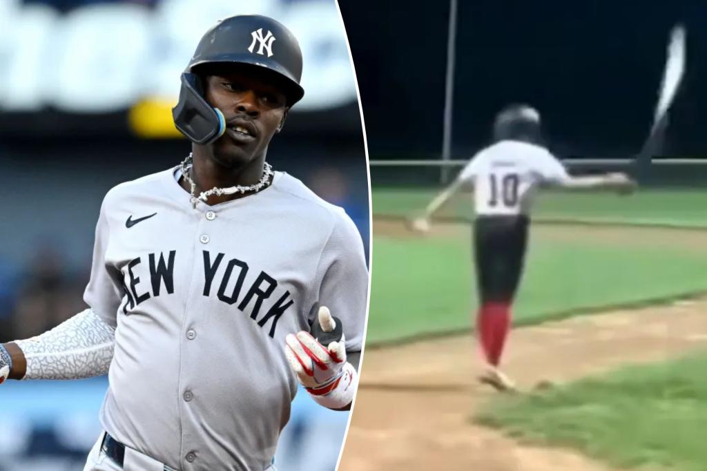 Jazz Chisholm criticizes 'unreasonable' suspension for Little Leaguer's bat flip