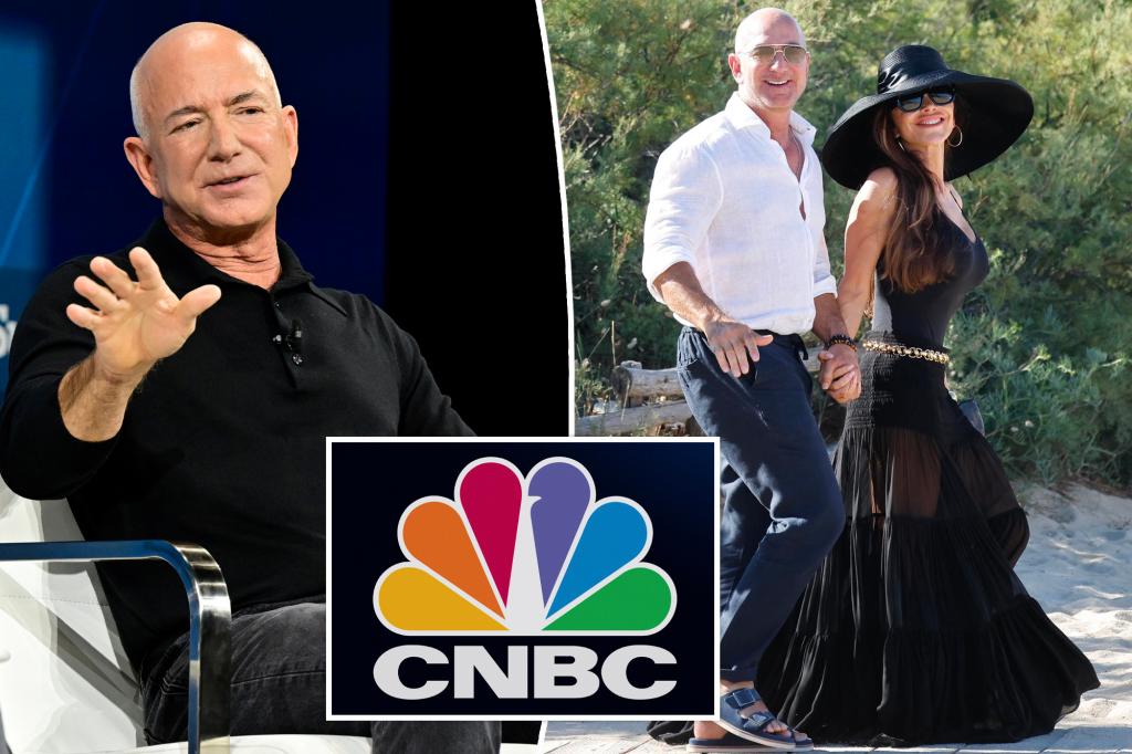 Jeff Bezos is considering the potential purchase of CNBC, according to sources.