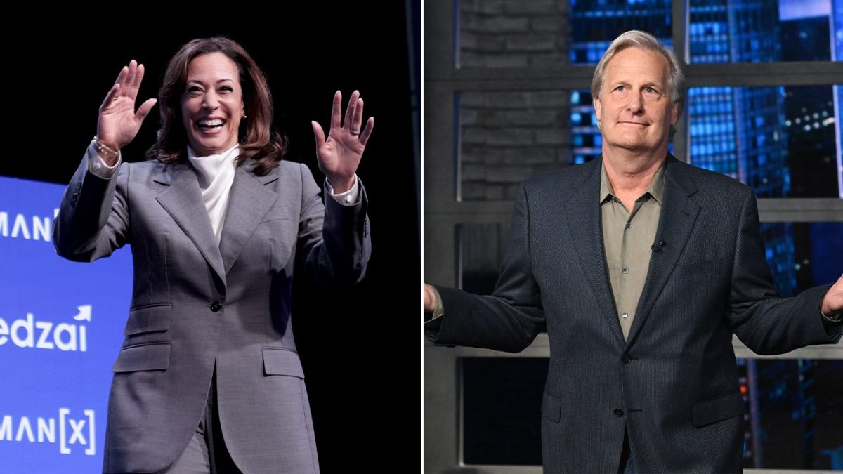 Jeff Daniels likens Kamala Harris to Abraham Lincoln during podcast discussion