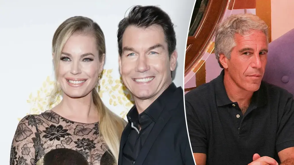 Jerry O'Connell shares that Rebecca Romijn once went to Jeffrey Epstein's island