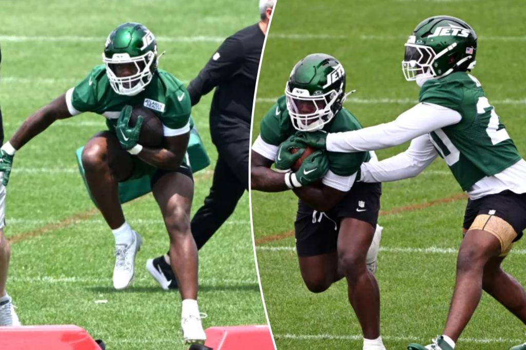 Jets running back Zach Evans surprisingly steps away from football at 24