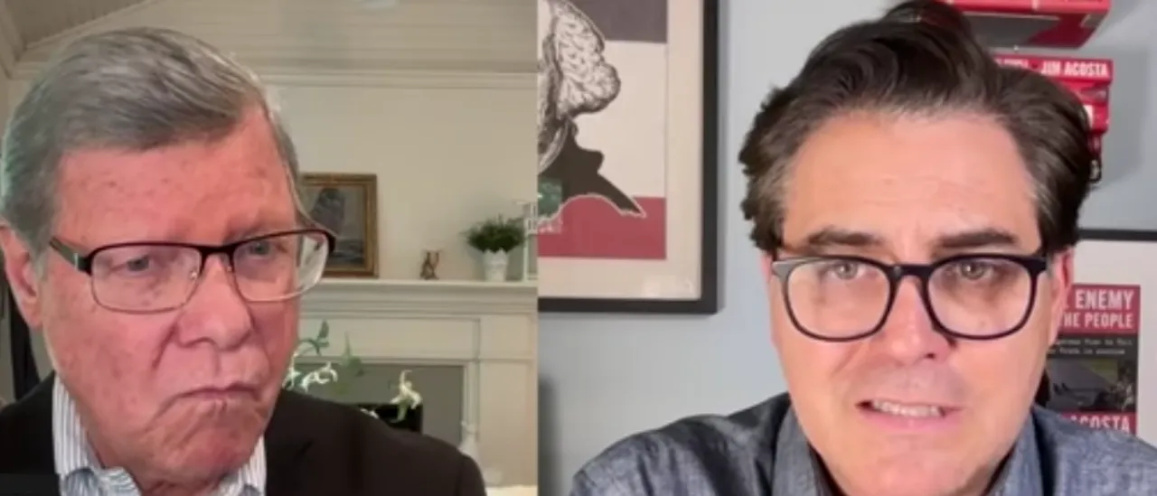 Jim Acosta Expresses Concern Over How Intense Language May Endanger 'Former President'