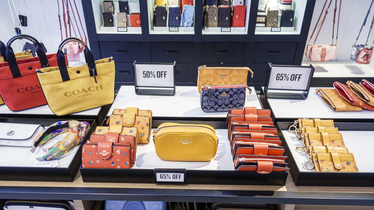 Jim Cramer discusses the factors influencing Tapestry's stock.