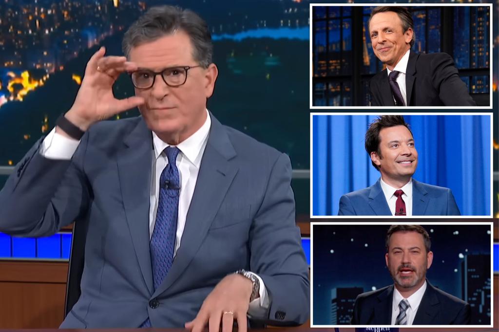 Jimmy Fallon and other leading comedians are coming to 'The Late Show' to support Stephen Colbert after his cancellation.