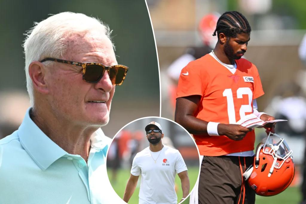 Jimmy Haslam makes unusual comment about Browns selecting Shedeur Sanders