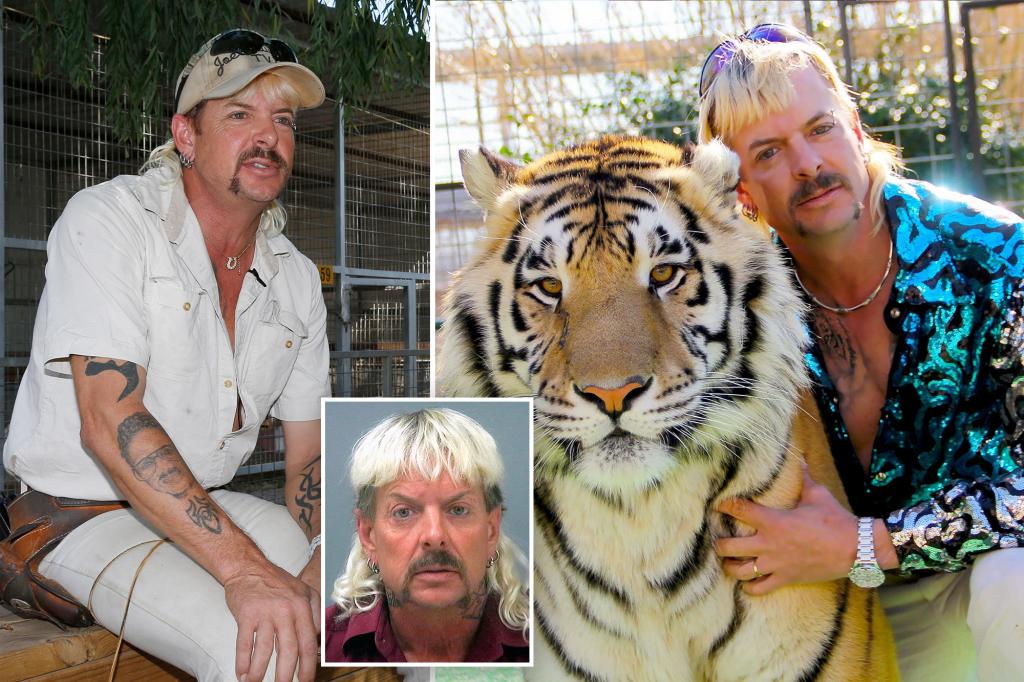 Joe Exotic claims he will perish in prison unless he receives a pardon from Trump
