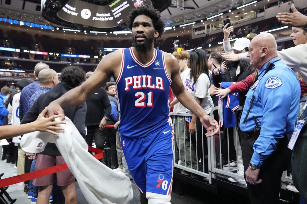 Joel Embiid is aware that his NBA career, affected by injuries, is coming to a close.