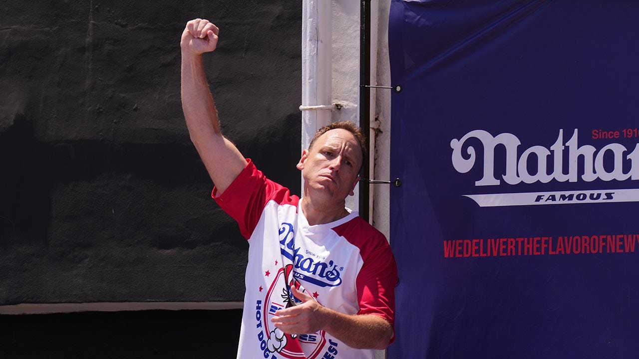 Joey Chestnut excels in the return of the Hot Dog Eating Contest