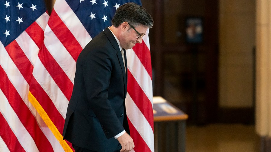 Johnson states Bondi must clarify Epstein remarks amid Trump separation