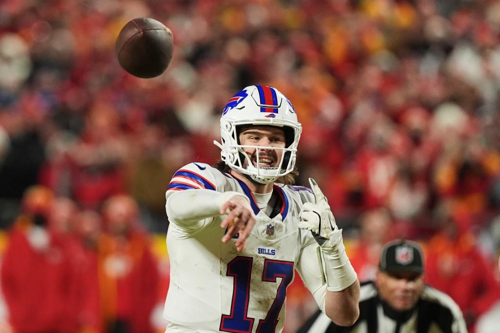 Josh Allen was not very pleased with the NFL's birthday surprise.