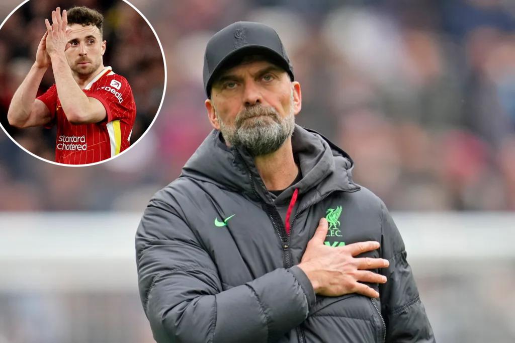 Jurgen Klopp shares heartfelt words following Diogo Jota's passing.