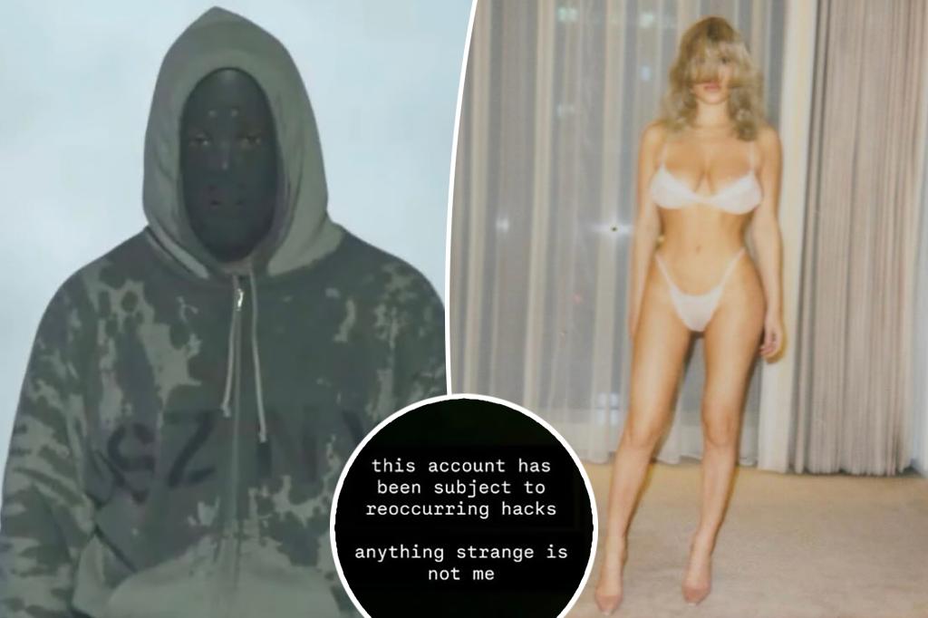 Kanye West shares unsettling selfie shortly before his wife Bianca Censori gives a warning