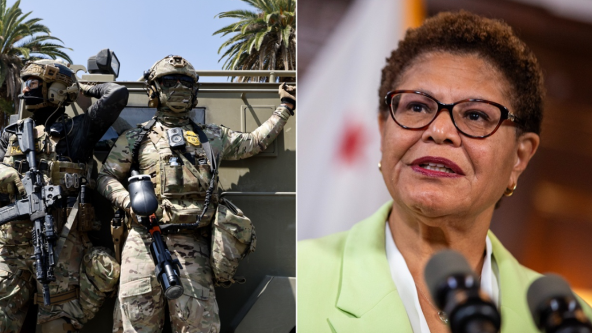 Karen Bass calls for ICE agents to go, igniting a social media response