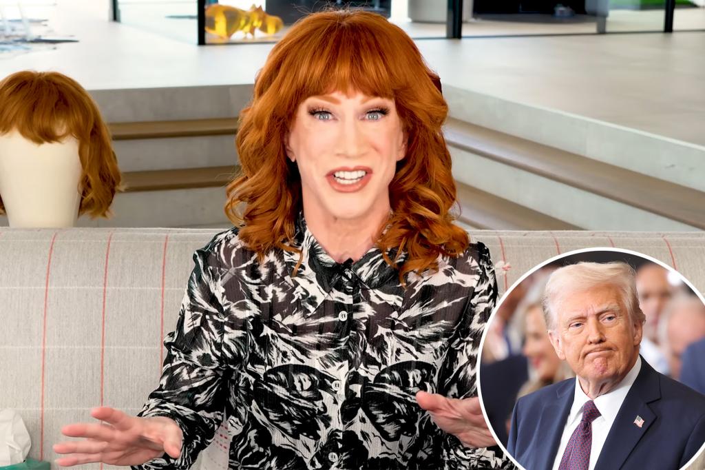 Kathy Griffin maintains her view that Trump lost the 2024 election, despite being called a conspiracy theorist.