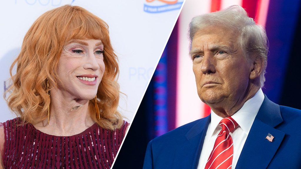 Kathy Griffin questions Trump's chances in the 2024 election despite being called paranoid.