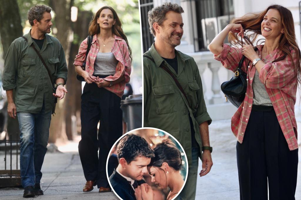 Katie Holmes reconnects with her ‘Dawson's Creek’ co-star Joshua Jackson