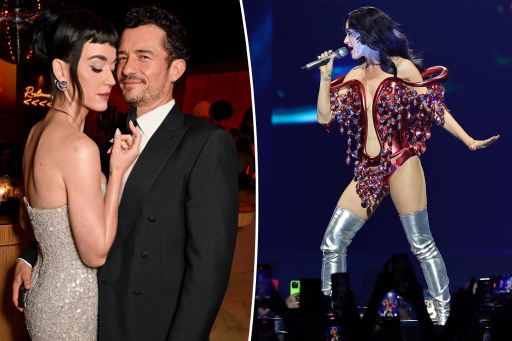 Katy Perry becomes emotional in heartfelt tour video following her breakup with Orlando Bloom