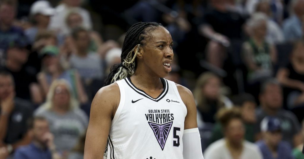 Kayla Thornton and the Golden State Valkyries make an ideal pairing