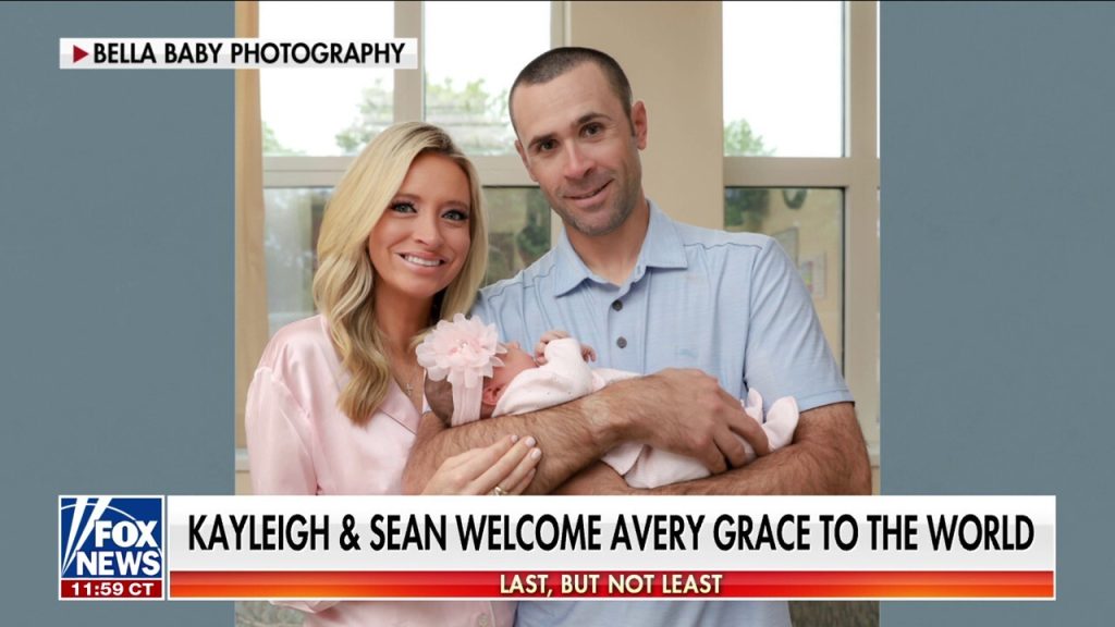Kayleigh McEnany and her husband welcome their baby girl.