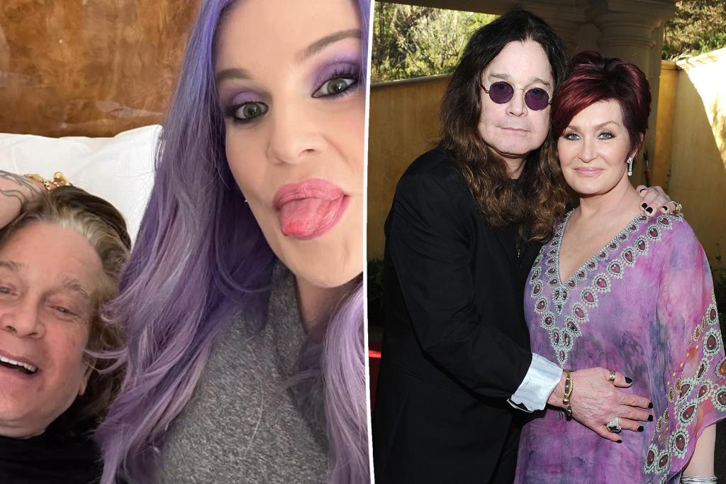Kelly Osbourne addresses speculations about her father Ozzy's health.
