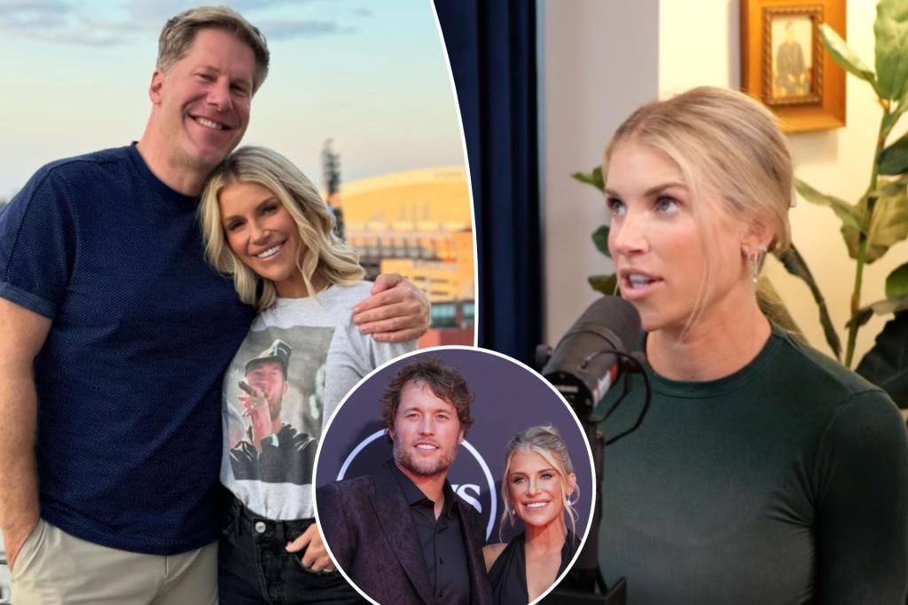 Kelly Stafford addresses sexual misconduct allegations involving her podcast co-host.