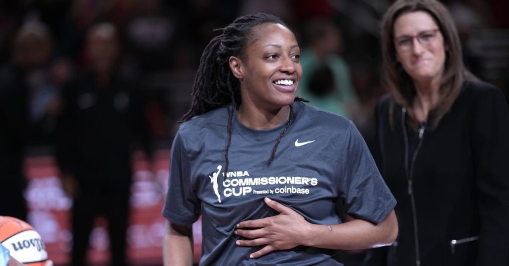 Kelsey Mitchell completes her journey at the All-Star game