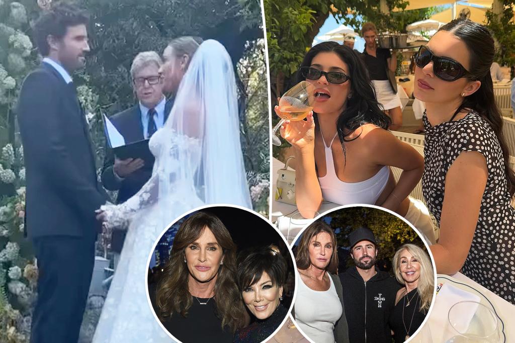 Kendall and Kylie Jenner missed Brody's wedding because of family issues.