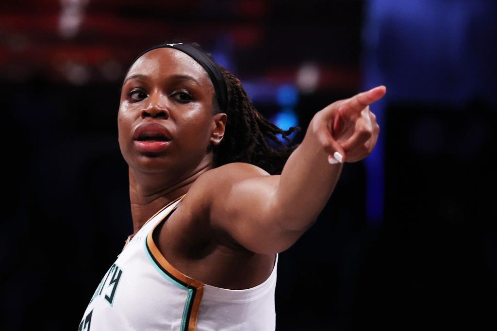 Kennedy Burke from Liberty tops WNBA in 3-point shooting