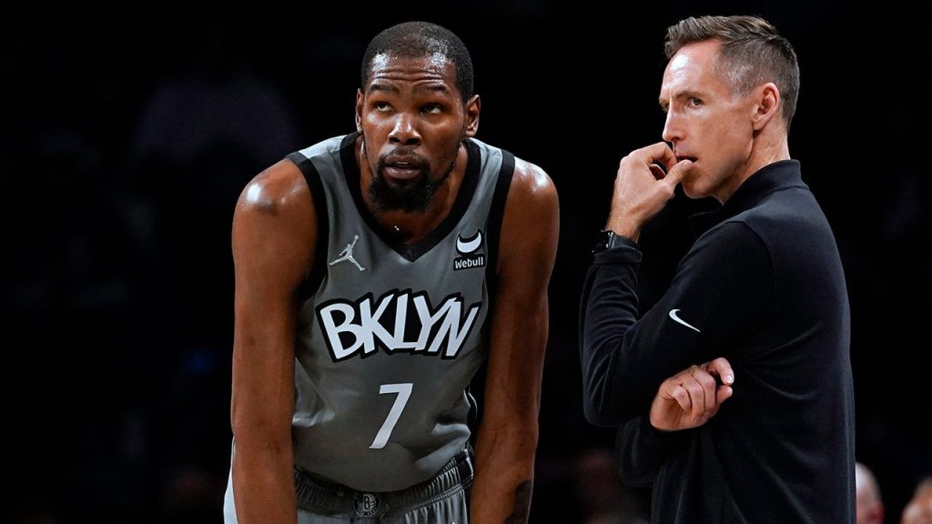 Kevin Durant shares what led to the Nets' downfall while he was in Brooklyn.
