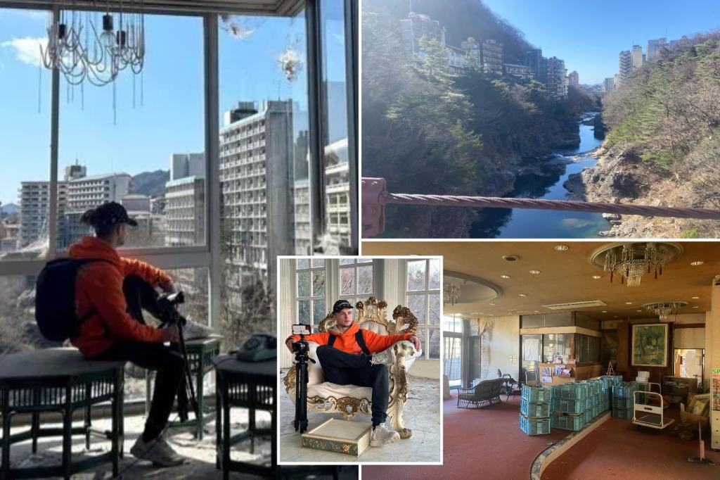 Kinugawa Onsen, a deserted town in Japan with haunting hotels, explored by YouTuber Luke Bradburn
