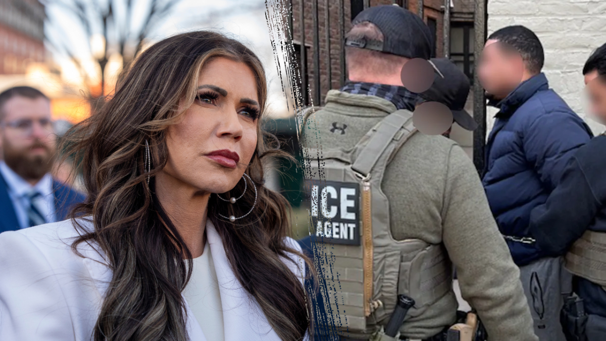 Kristi Noem supports ICE agents and attributes the 'unprecedented' threat to Democratic rhetoric.