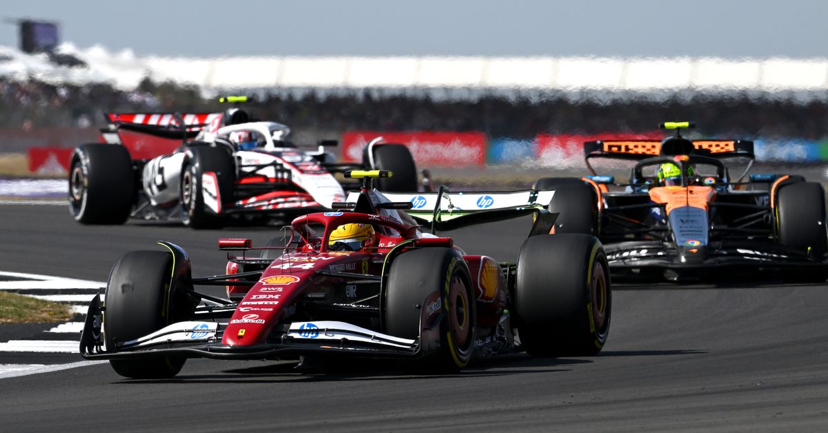 Lando Norris and Oscar Piastri perform well at Silverstone, but Ferrari is competitive